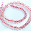 Baby Pink Graduated 6mm to 14mm Rose Quartz Bead String