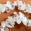 Natural Crystal Nugget Chip Beads - Long 33-inch String