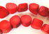 Pillar-Box Red Coral Nugget Beads