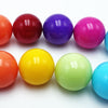 Super Shiny Rainbow Glass Bead String - 6mm or 14mm