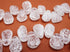 Lovely Natural Small  Rounded Teardrop Crackle Crystal Beads