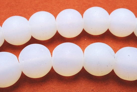 Exquisite Matte Opalite Moonstone Beads - 4mm, 6mm or 8mm