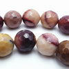 37 Timeless Faceted 10mm Mookaite Bead String