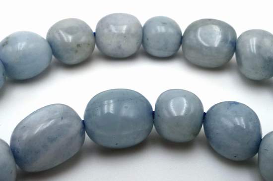 Seductive Natural Aquamarine Blue Small Nugget Beads