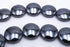 Sleek Shiny Hematite Button Beads - 10mm x 4mm