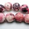 Beautiful Baby Pink Rainflower Viewing Stone Beads -6mm or 8mm