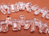 114 Glamorous Clear Natural Crystal Small Fancy Drops Nuggets
