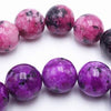 Fiery 8mm Pink or Purple Jasper Beads