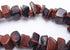 Earthy Mahogany Obsidian Chip Beads