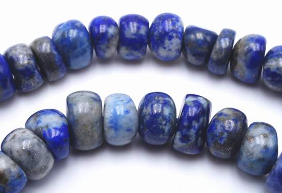 84 Beautiful Blue Sodalite Heishi Beads