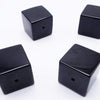 6 Huge 20mm Devil Black Onyx Cube Beads