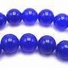 Seductive Midnight Blue 8mm Agate Beads