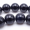 Devil Black Onyx Beads String-4mm,6mm,8mm & 10mm