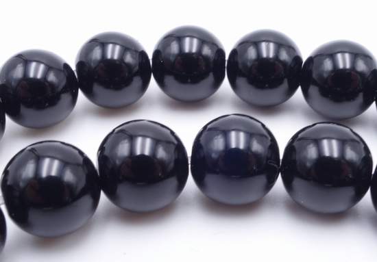Devil Black Onyx Beads String-4mm,6mm,8mm & 10mm