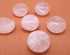 10 Beautiful Natural Pink Rose Quartz Rondelle Beads