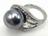 Large Breathtaking Shell Pearl Ring