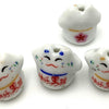 Cute Maneke Neko Japanese Cat Ceramic Beads