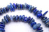 Majestic Deep Blue Lapis Lazuli Flake Chip Beads - Long String