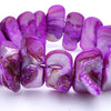 Lovely Pale Violet Shell Bead Bracelet