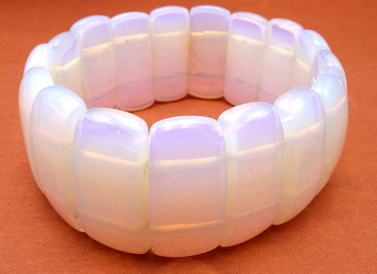 Segmented  Moonstone Bracelet  - Calms The Emotions