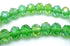 Beautiful Faceted AB Olive Green Glass Beads