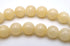 Natural Butterscotch Light Yellow 6mm Jade Beads