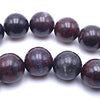 Natural Brown and Red Dragon's Blood Stone 8mm Beads
