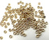 30 Tiny Gold Surgical Stainless Steel Crimp Beads, Rondelle -1.9mm, Hole: 1mm