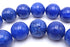 Large 10mm Admiral Blue Mashan Jade Beads