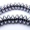Beautiful Silver Hematite Rondelle Beads