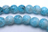 Enchanting Spiderweb Sky-Blue 6mm Glass Beads