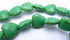 Passionate Sea-Green Howlite Heart Beads