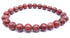 Delightful Natural Red Jasper 8mm Bead Stretch Bracelet