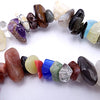 Lovely Mixed Natural Semi -Precious Stone Chips Beads