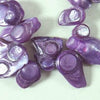 Royal Purple  Blister Pearl Bead String