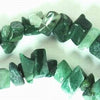 Long Forest-Green Jade Chip Bead String