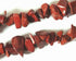 Long Deep-Red Jasper Chip Bead String